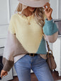 Bold & Cozy Color Block Knit