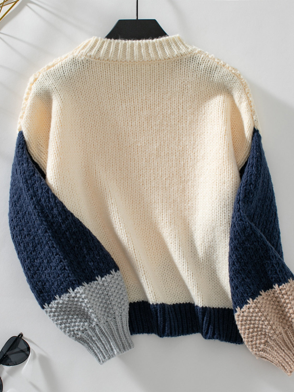 Bold & Cozy Color Block Knit