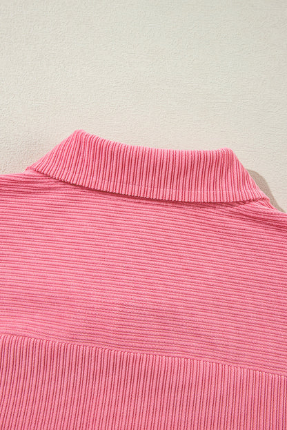 Blush Breeze Corduroy Shacket