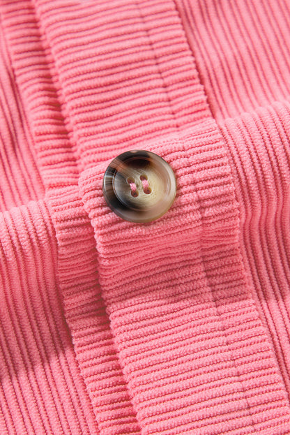 Blush Breeze Corduroy Shacket